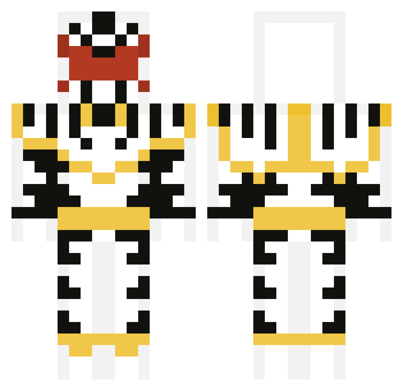 GrimD_JR Minecraft skin, front and back view