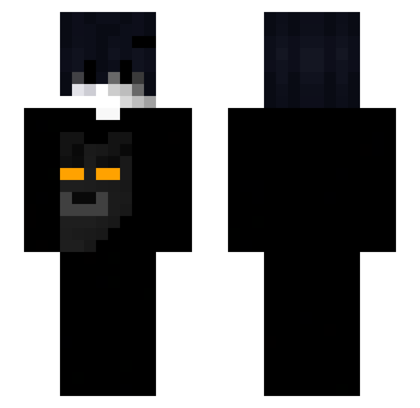 MuitoSono_ Minecraft skin, front and back view