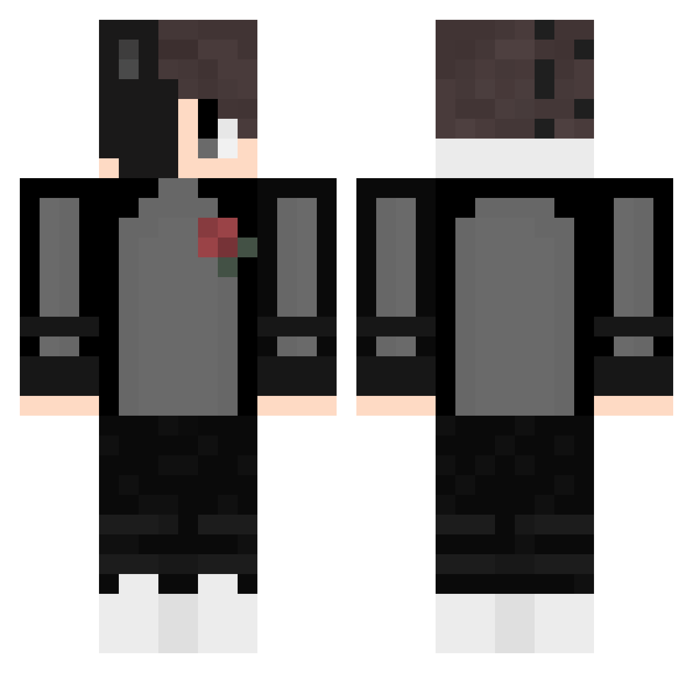 Super_rabbit4561 Minecraft skin, front and back view