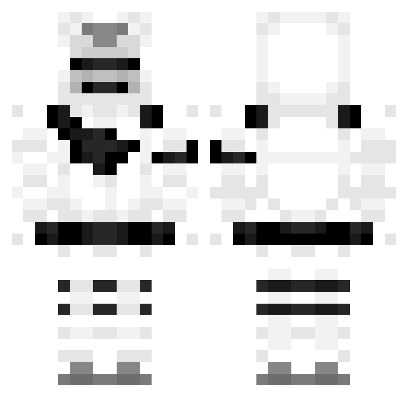 Sir_HashBrown Minecraft skin, front and back view
