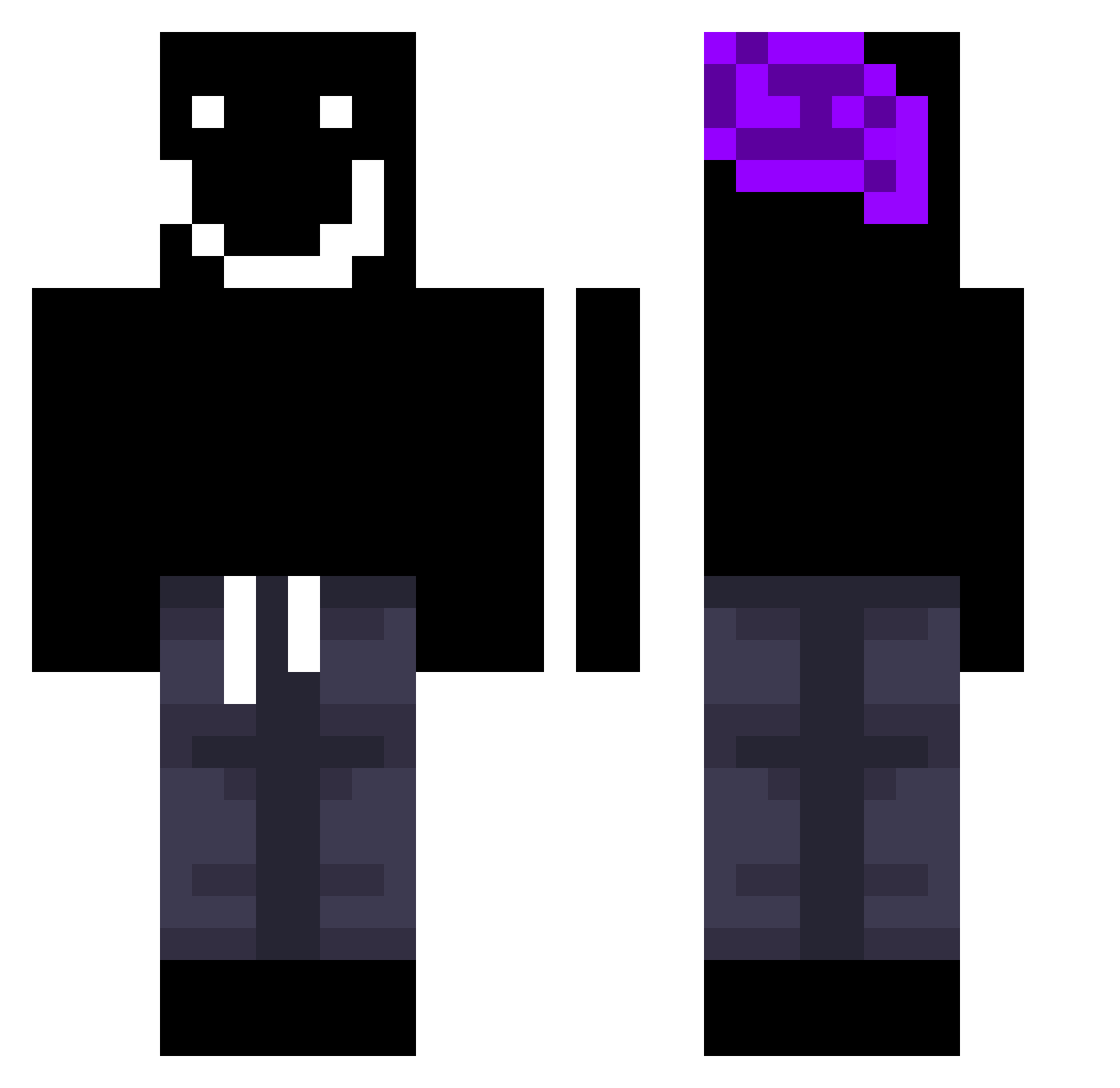 LEONID_CHOPPER Minecraft skin, front and back view