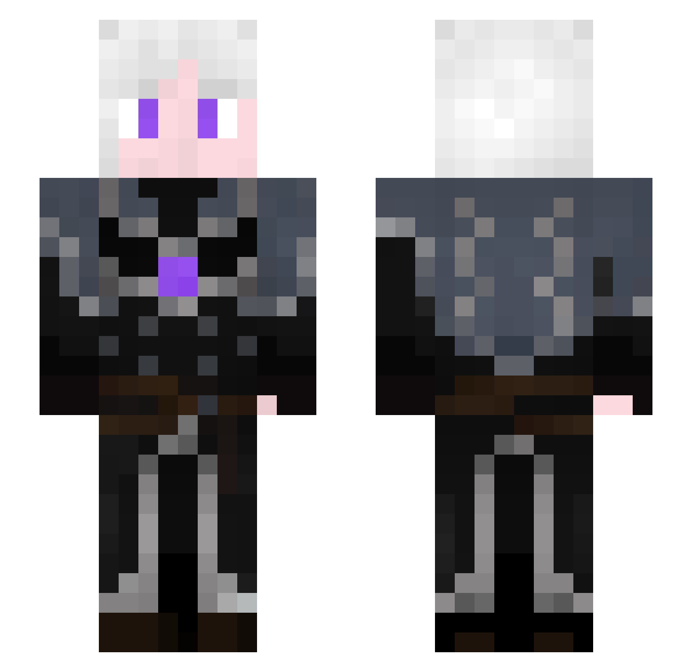 yGabz_ Minecraft skin, front and back view