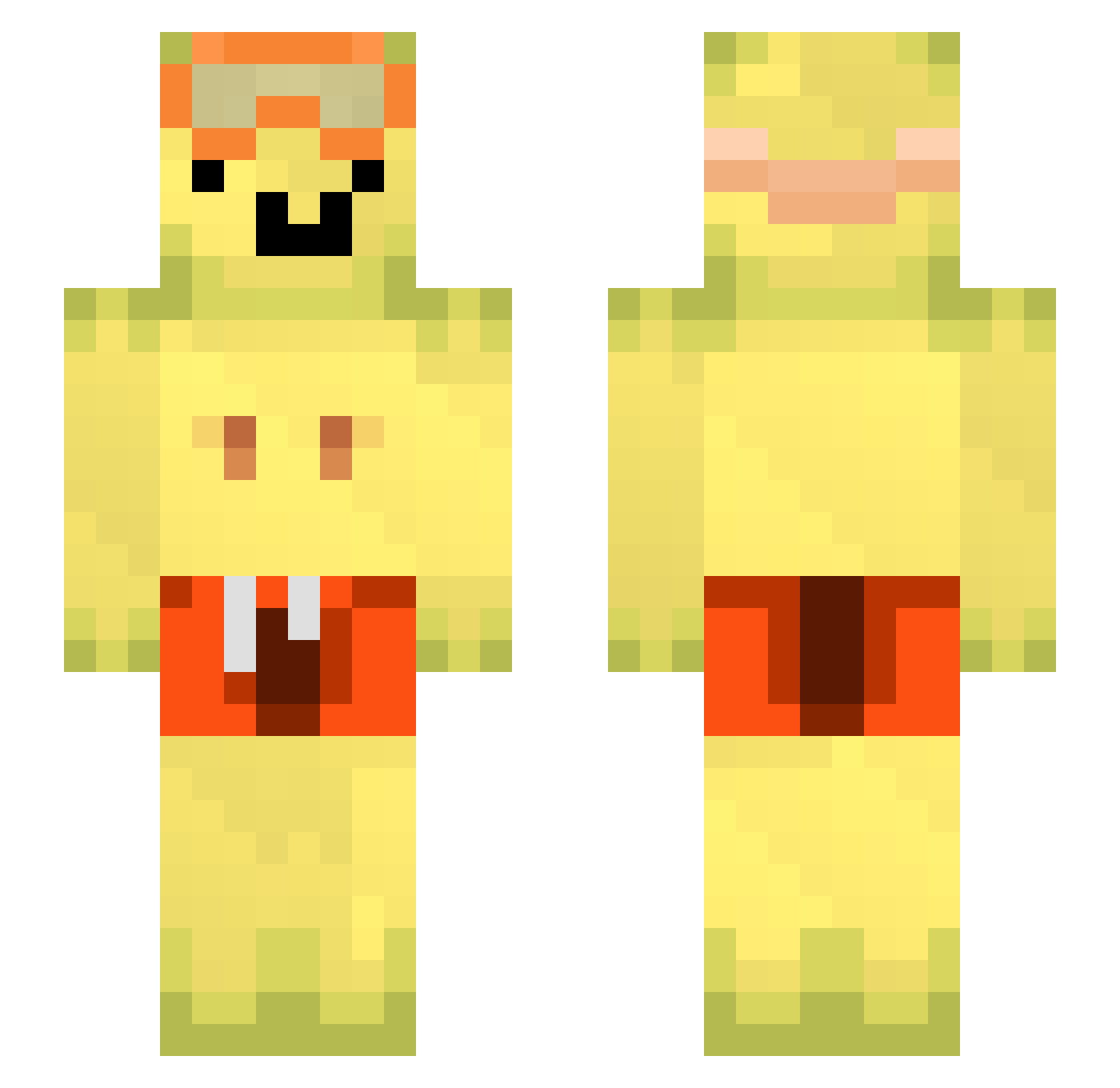 zelkowski_devik Minecraft skin, front and back view