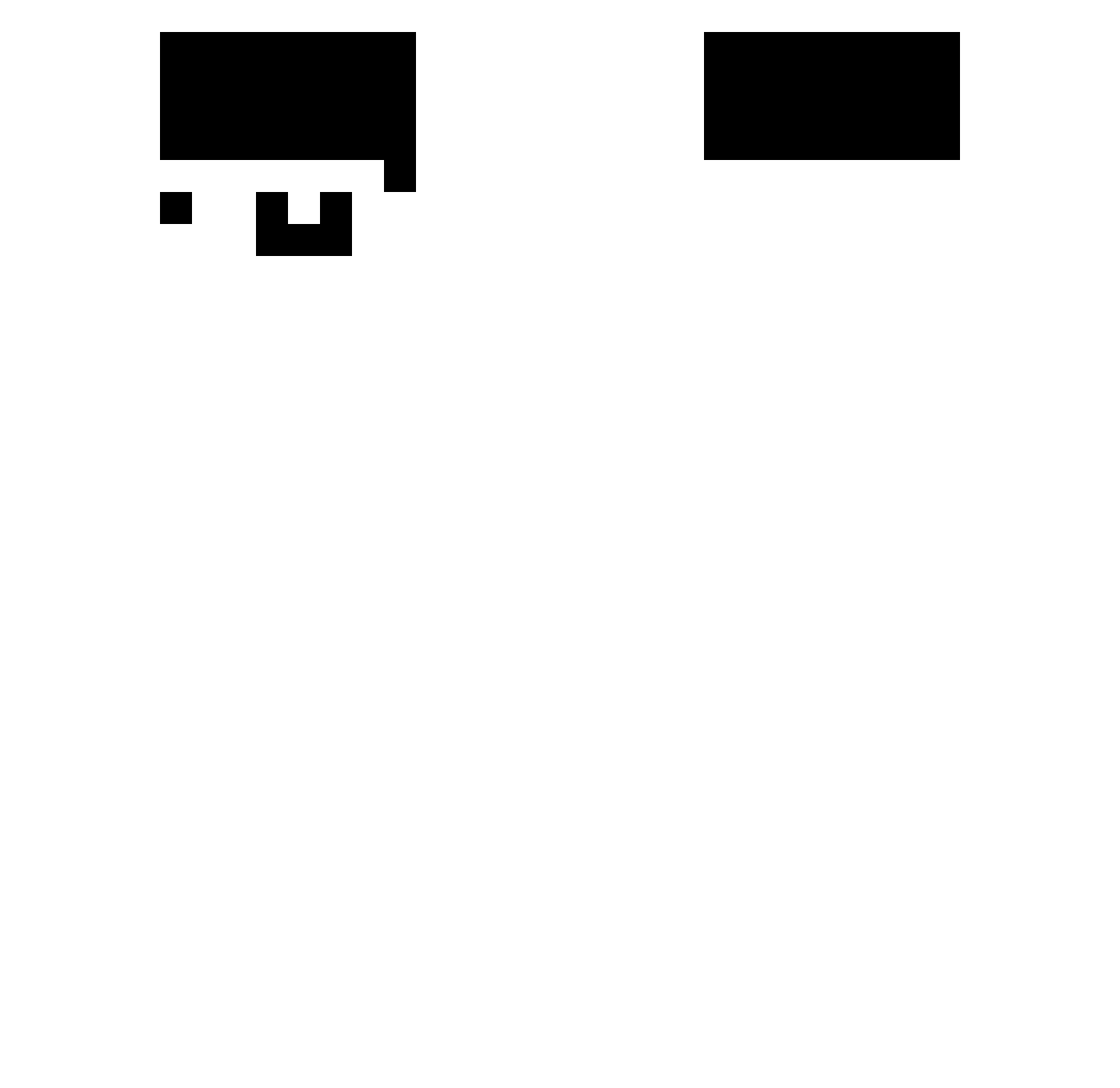 KlevYT Minecraft skin, front and back view