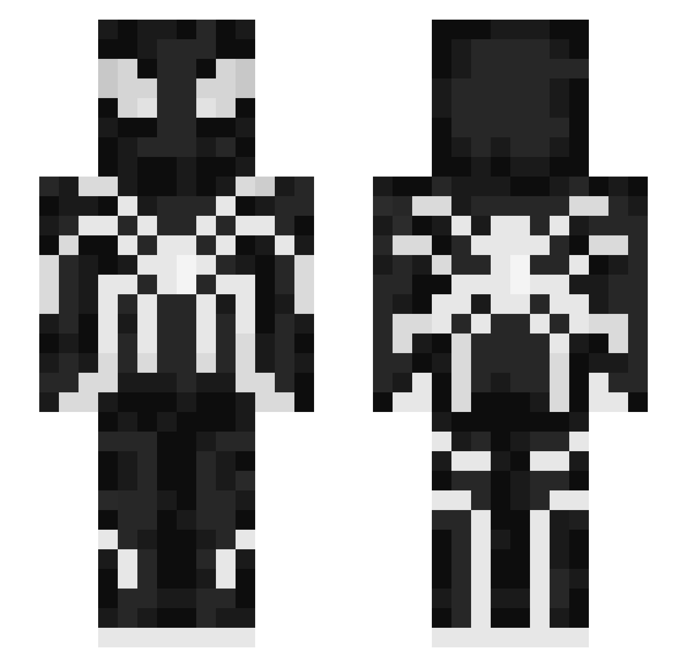 Felixx200202 Minecraft skin, front and back view