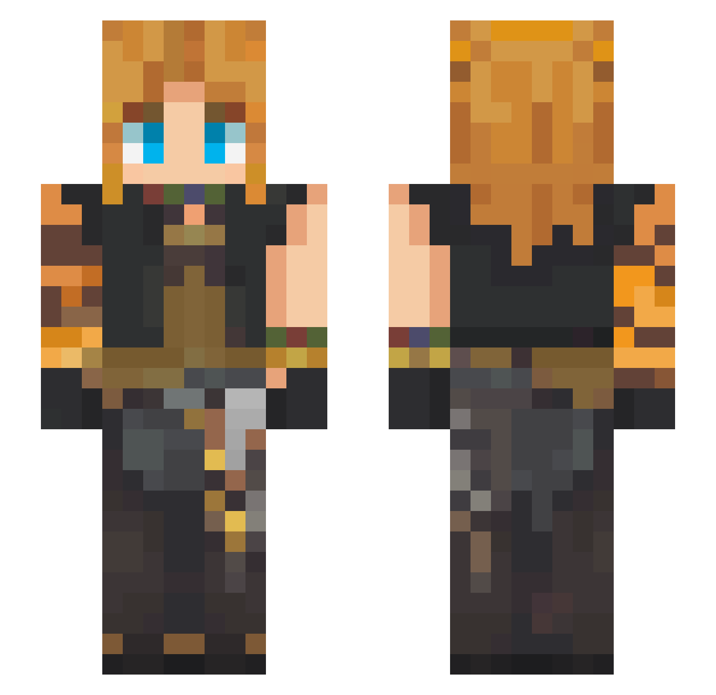 BlueGerudo - claire redfield Minecraft skin