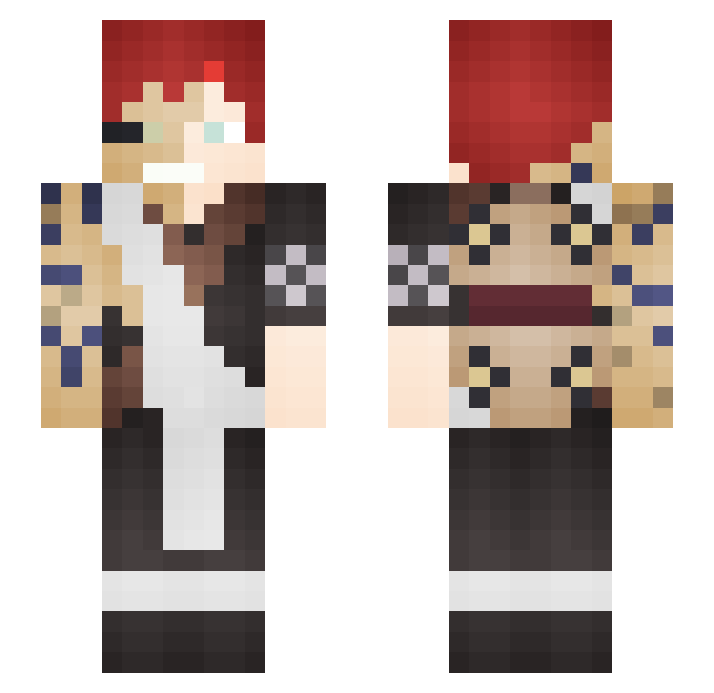 ozzywyd_ Minecraft skin, front and back view