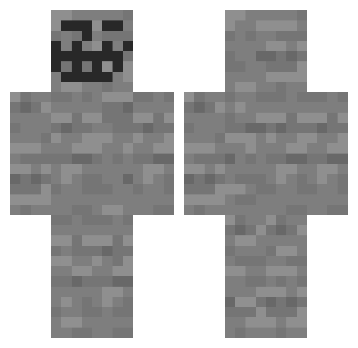 DanielDaBoy Minecraft skin, front and back view
