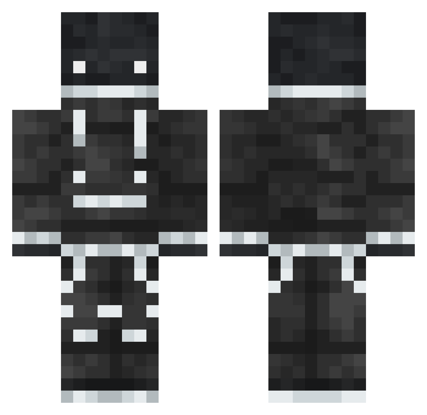 _Klim4ek_ Minecraft skin, front and back view