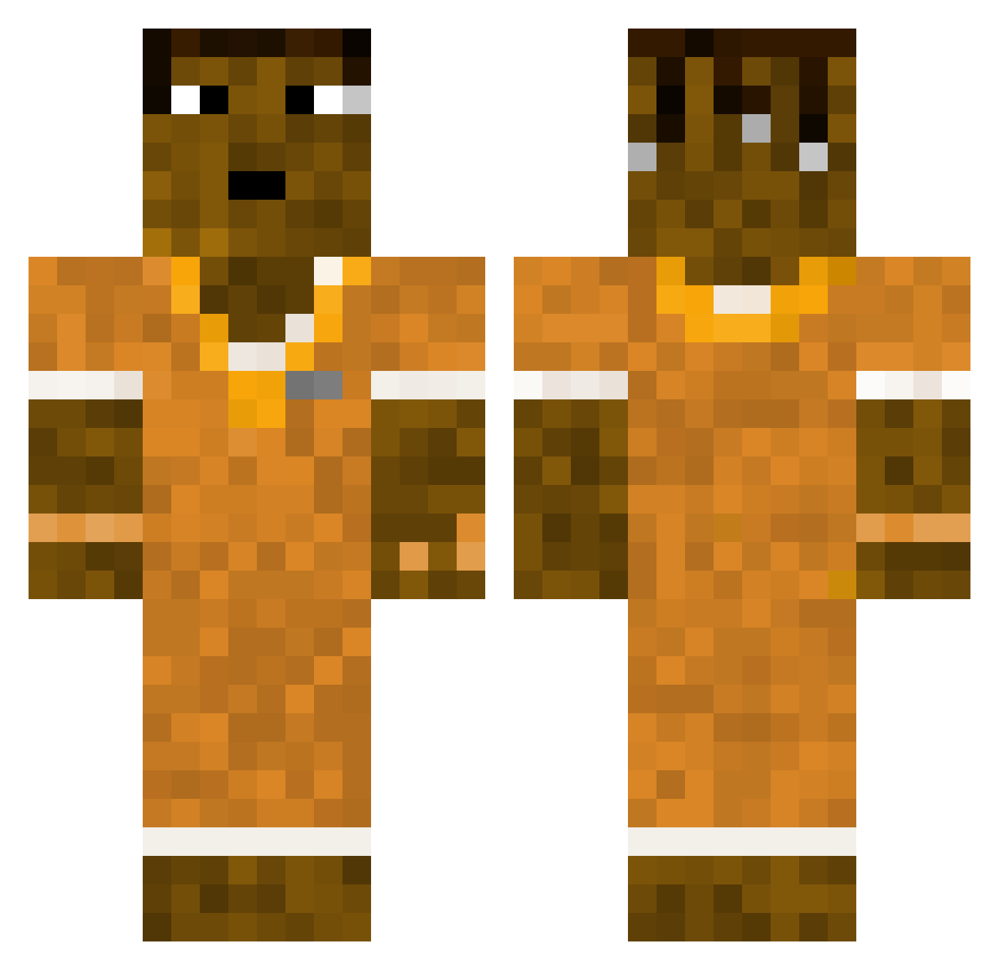 itz_chralle Minecraft skin, front and back view