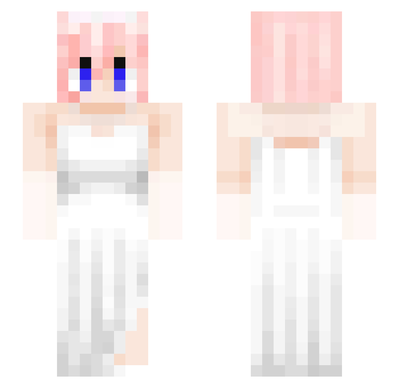 Bestofbay Minecraft skin, front and back view