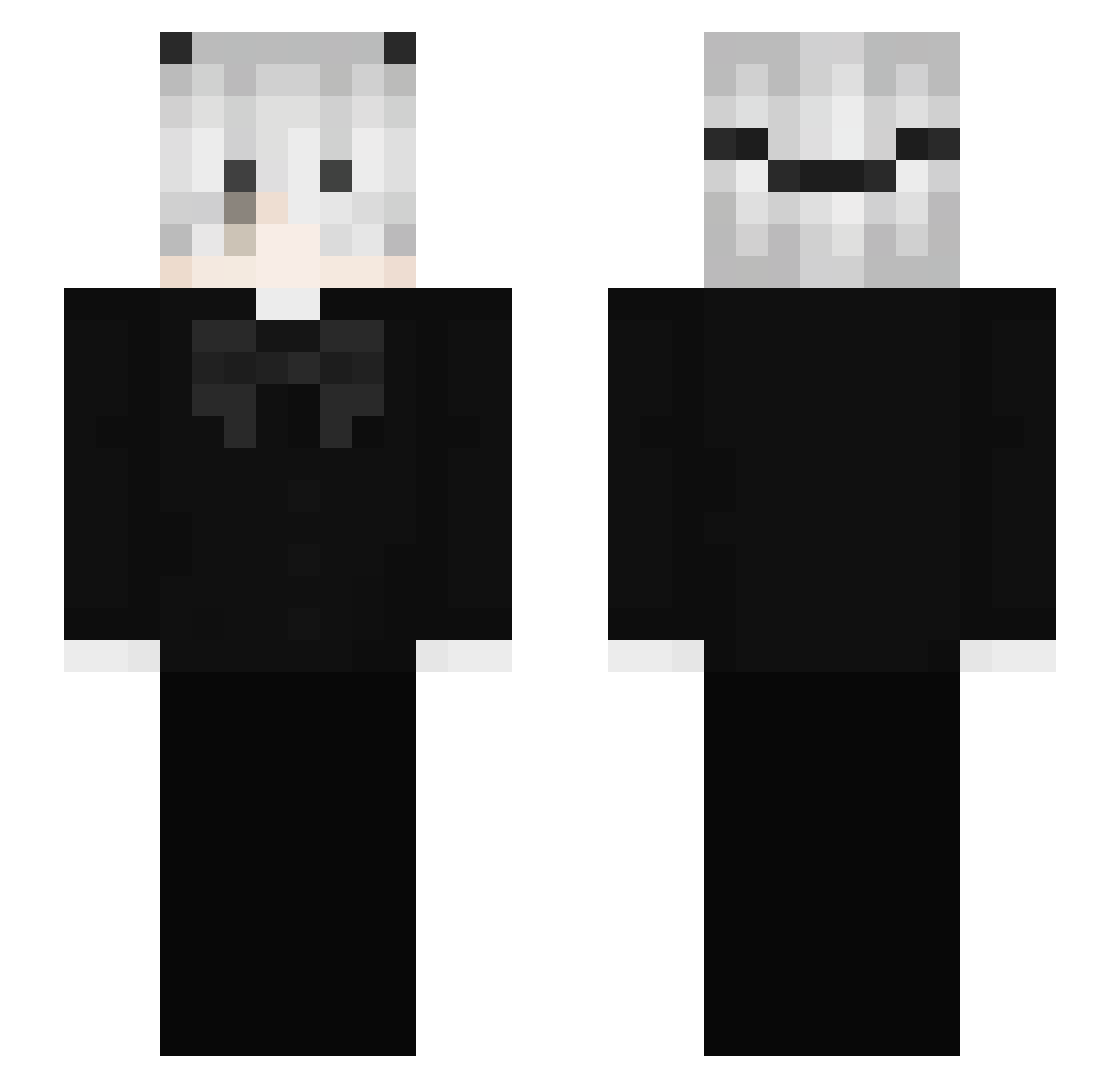 Skunkpfw_708 Minecraft skin, front and back view