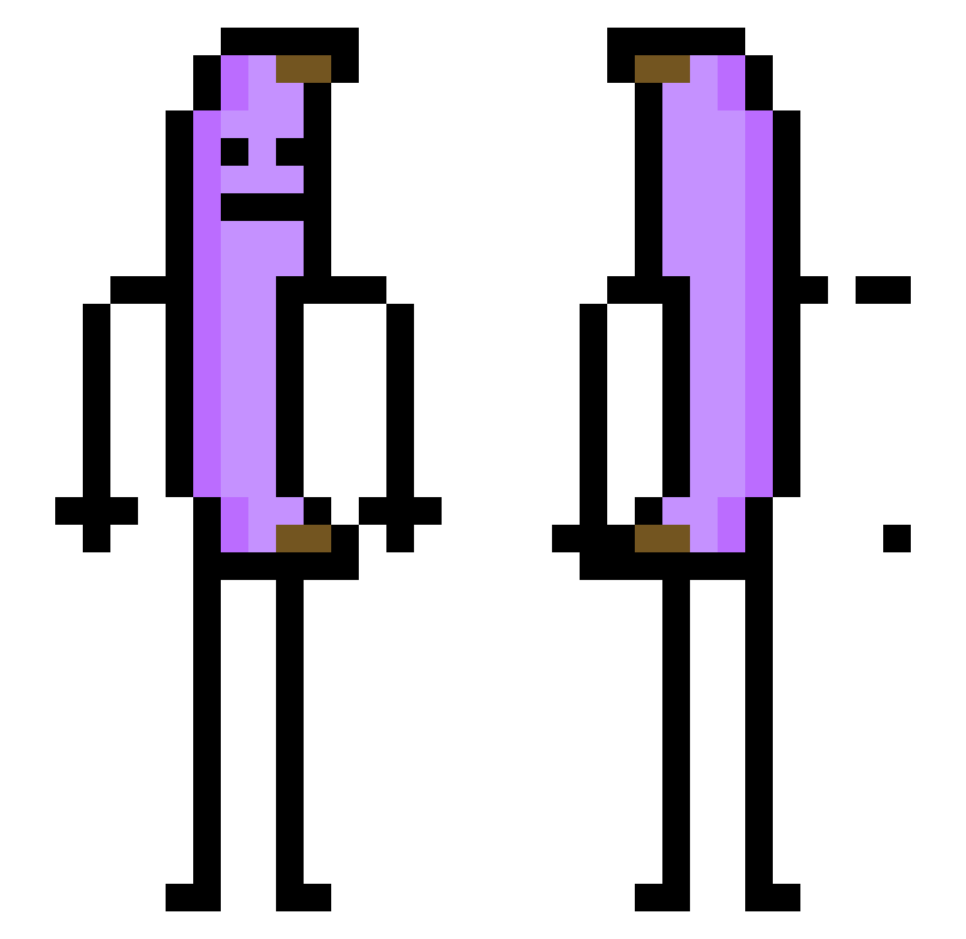 Dbjdhdheheh Minecraft skin, front and back view