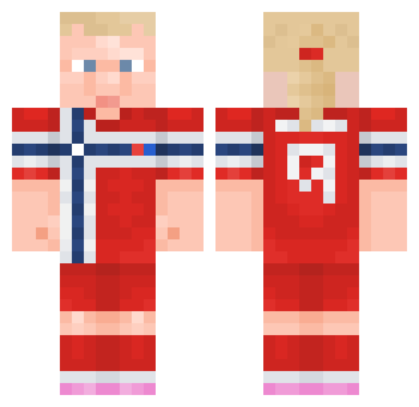 gujar07 Minecraft skin, front and back view
