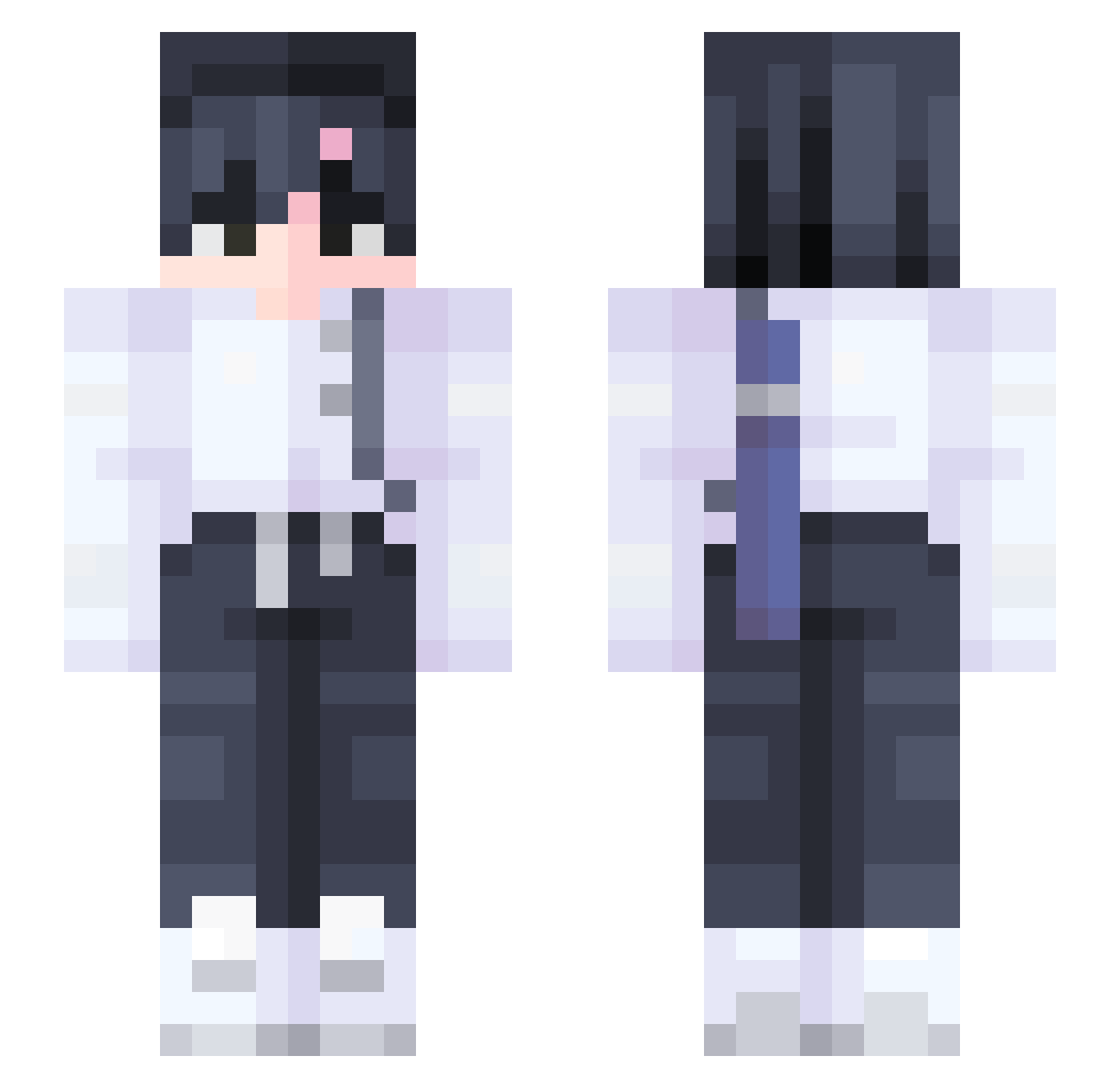 Sonnyxc Minecraft skin, front and back view