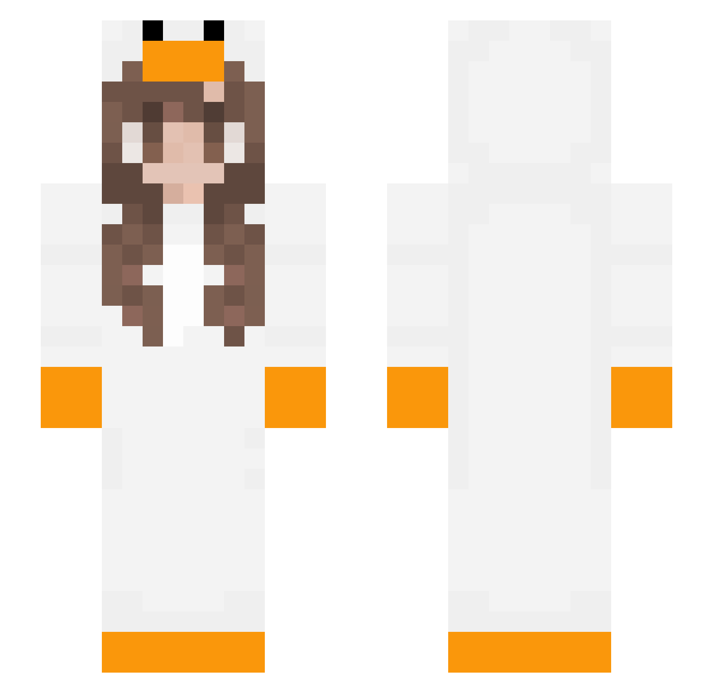 janaa04 Minecraft skin, front and back view