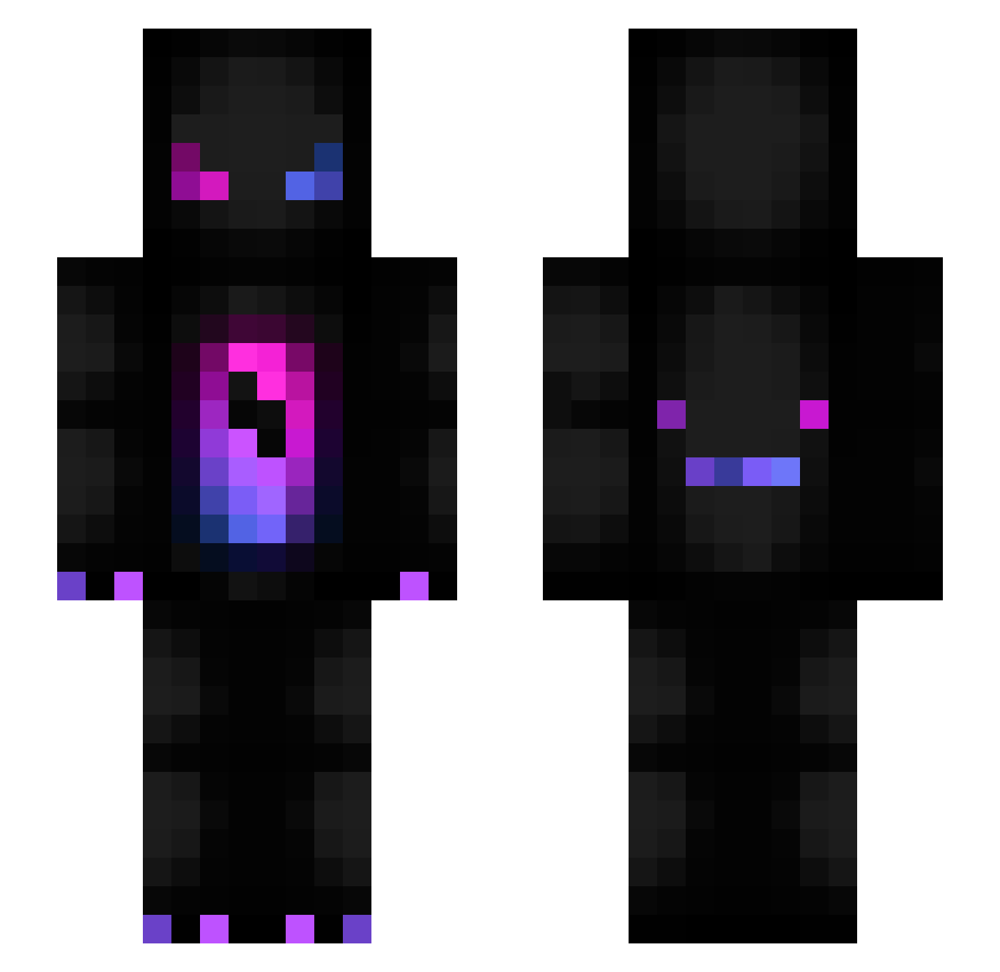 xNachito_99x Minecraft skin, front and back view