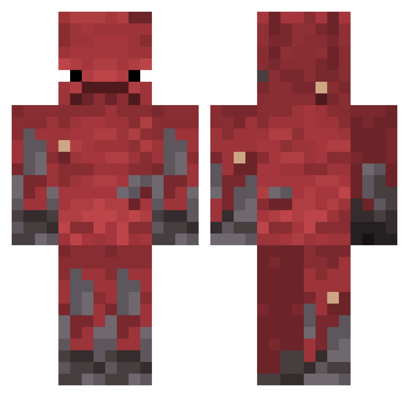 lucasmek2 Minecraft skin, front and back view