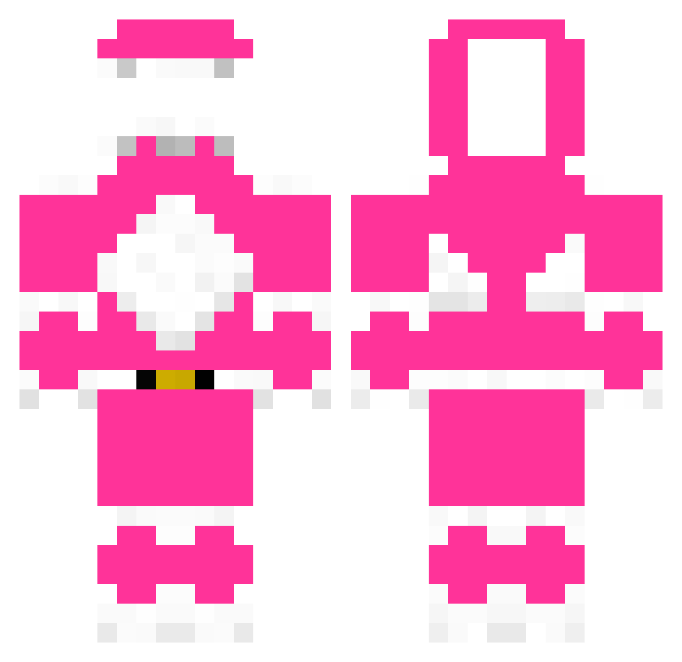 zSantiago_ Minecraft skin, front and back view