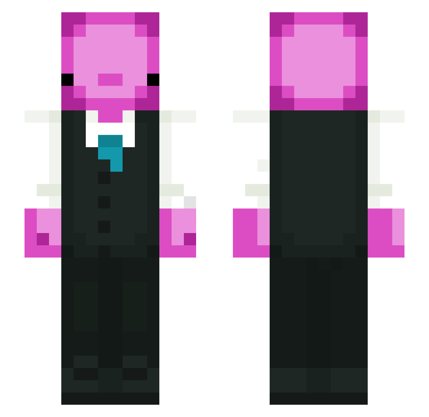 stavros3 Minecraft skin, front and back view