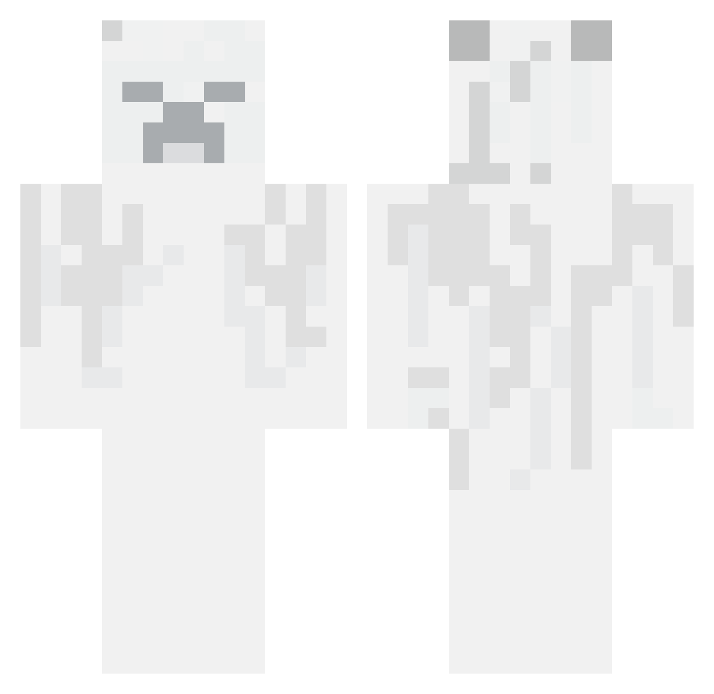 MrBeans29 Minecraft skin, front and back view