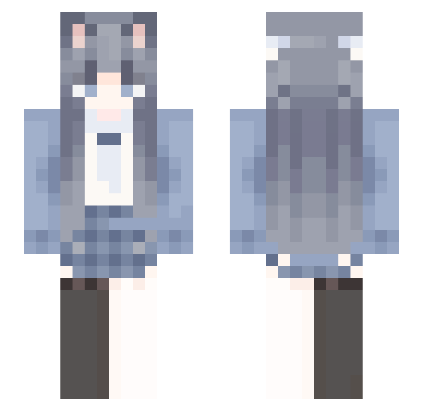 hoymi_ Minecraft skin, front and back view