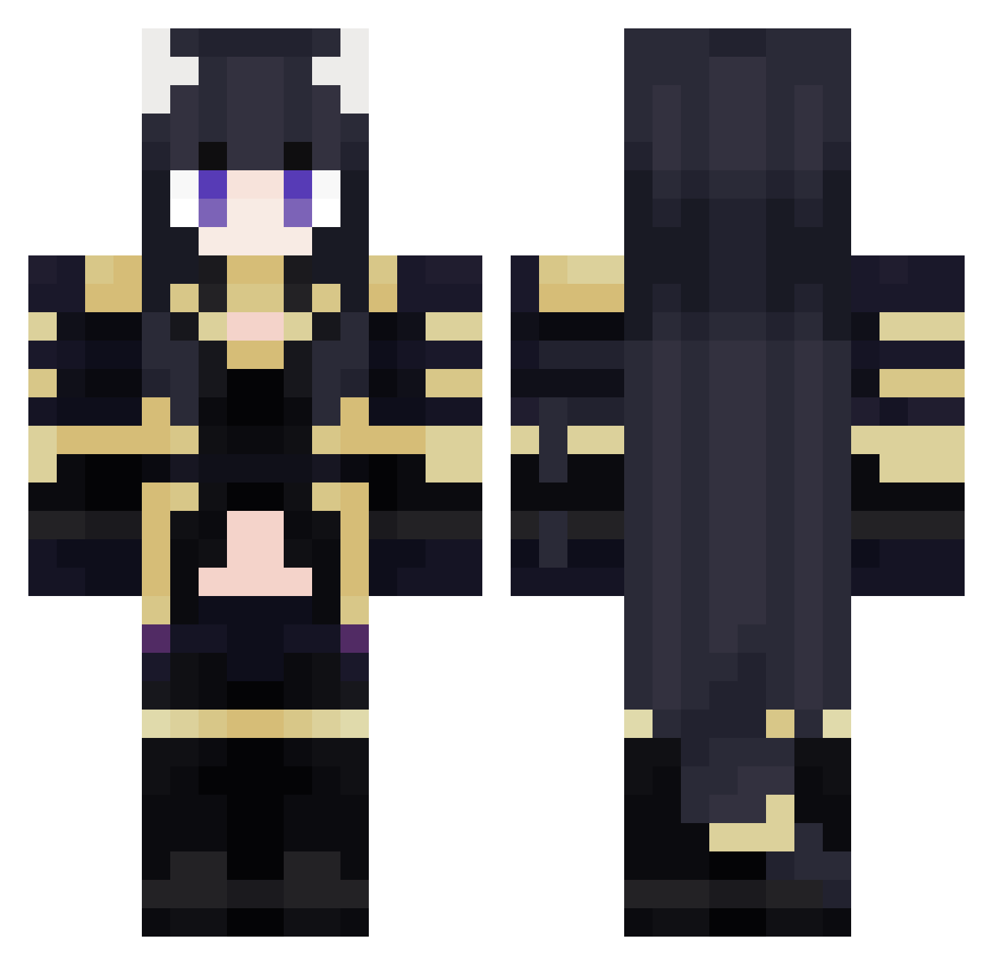 astolfo_axo Minecraft skin, front and back view