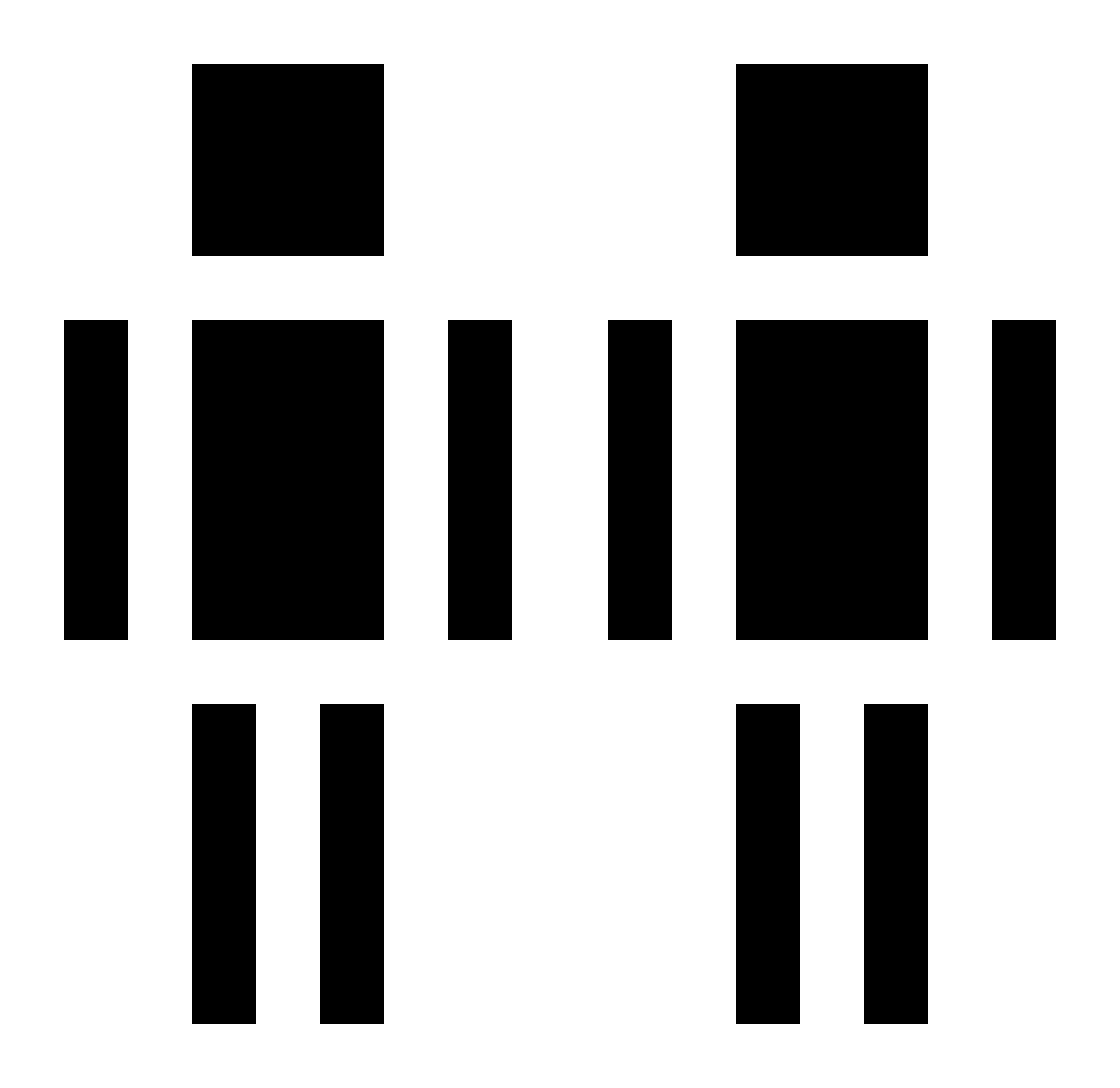 Anormase199243 Minecraft skin, front and back view