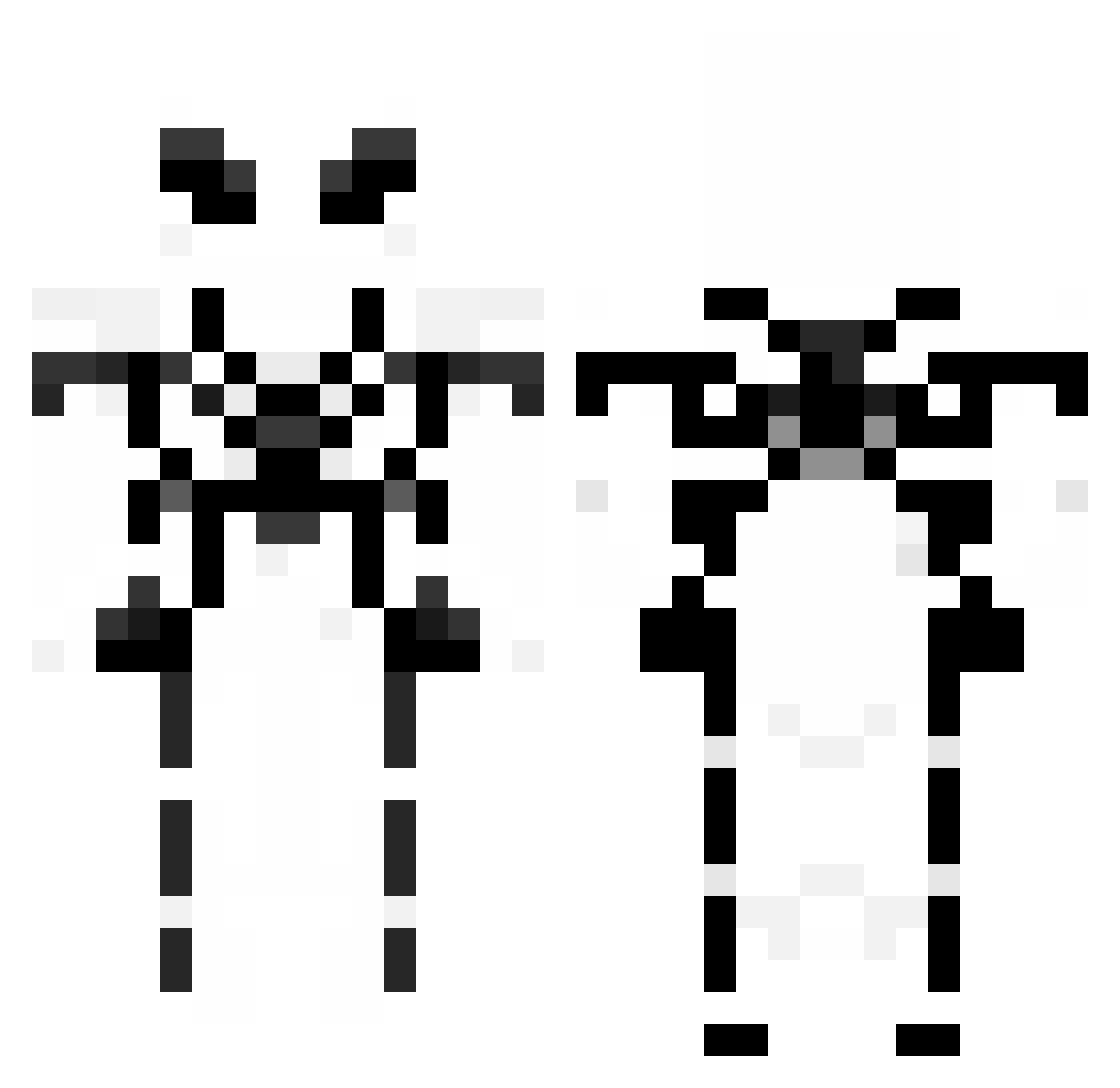 VVikingg Minecraft skin, front and back view