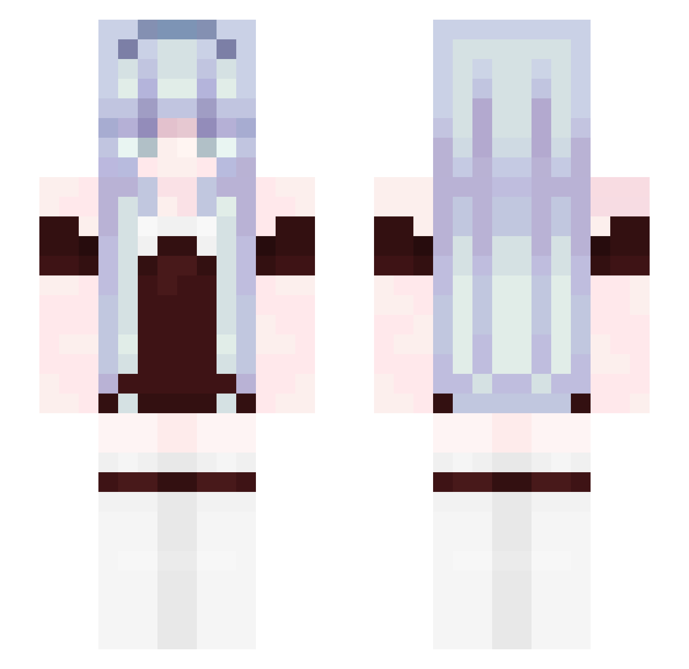 rfaellaal Minecraft skin, front and back view