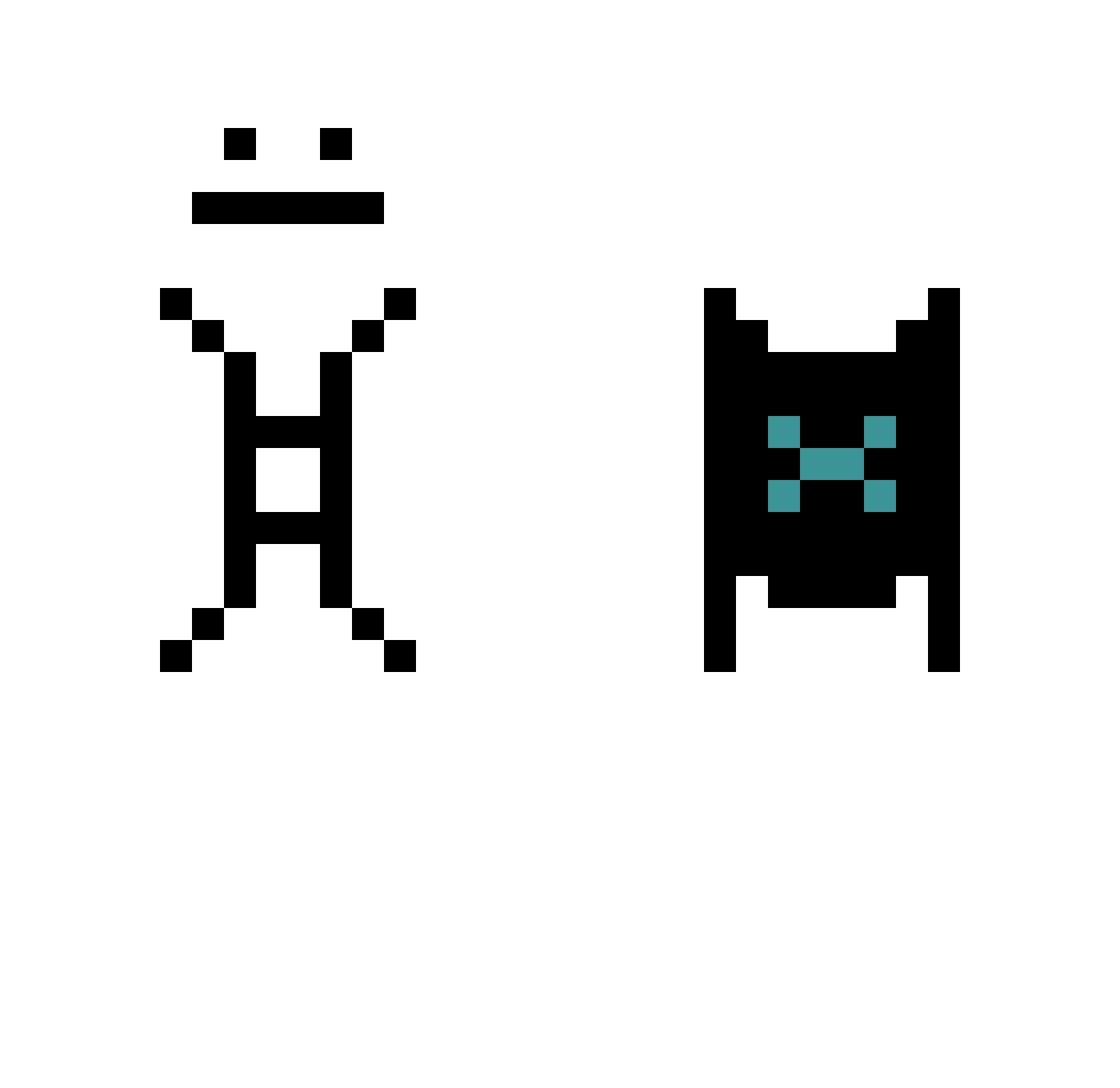 TheMixologist Minecraft skin, front and back view