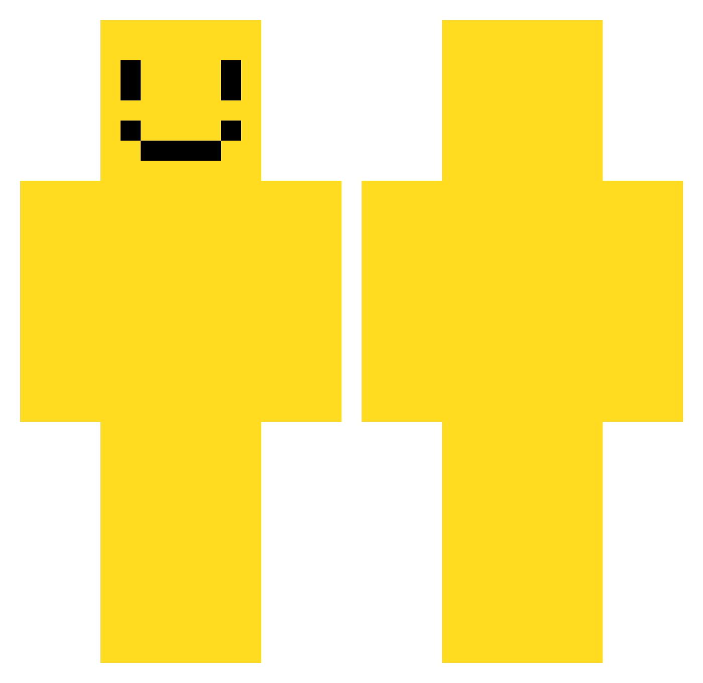 jaydenzhang420 Minecraft skin, front and back view