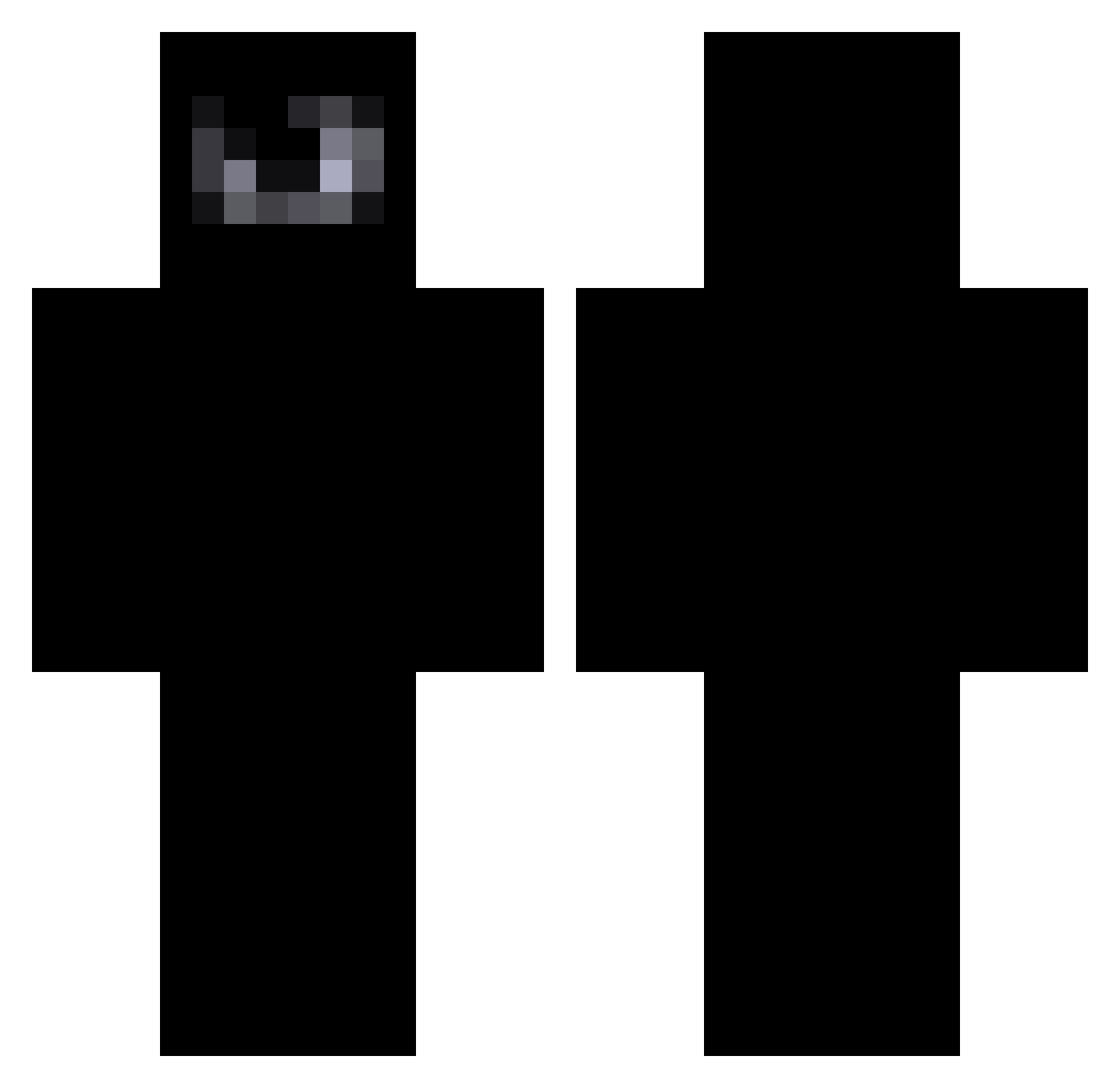 ardino678 Minecraft skin, front and back view