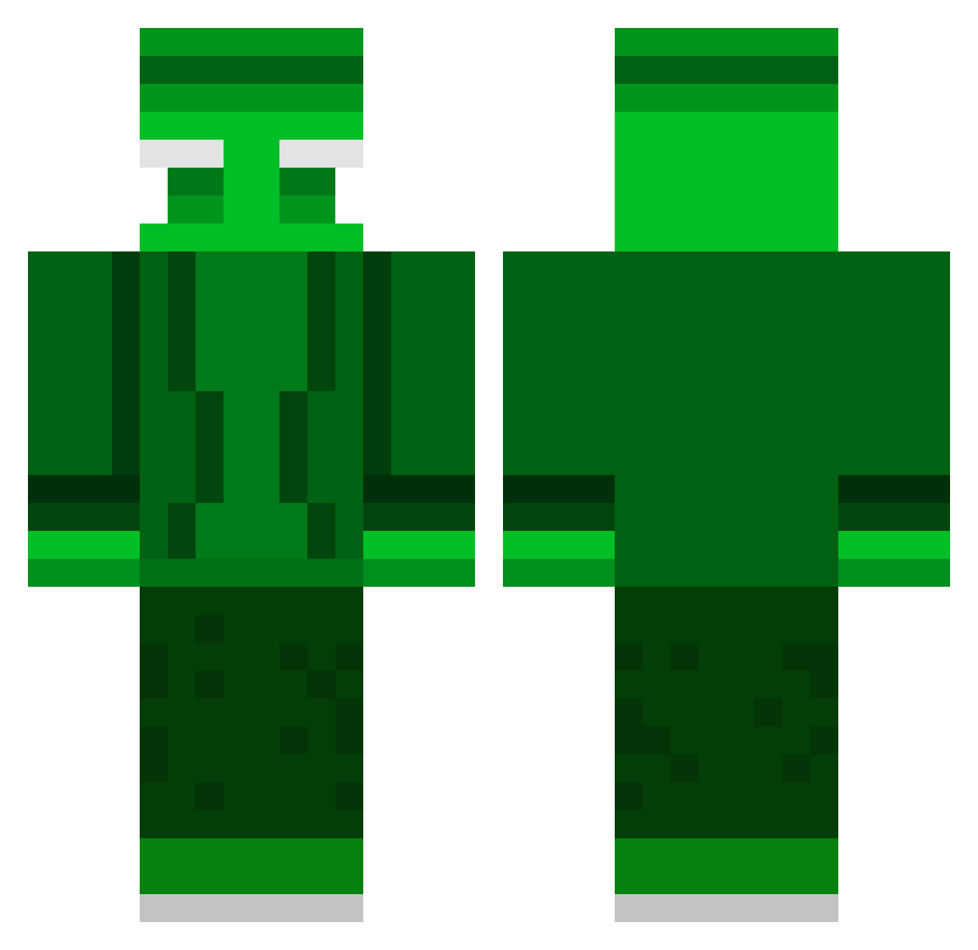 Speedattack_ Minecraft skin, front and back view