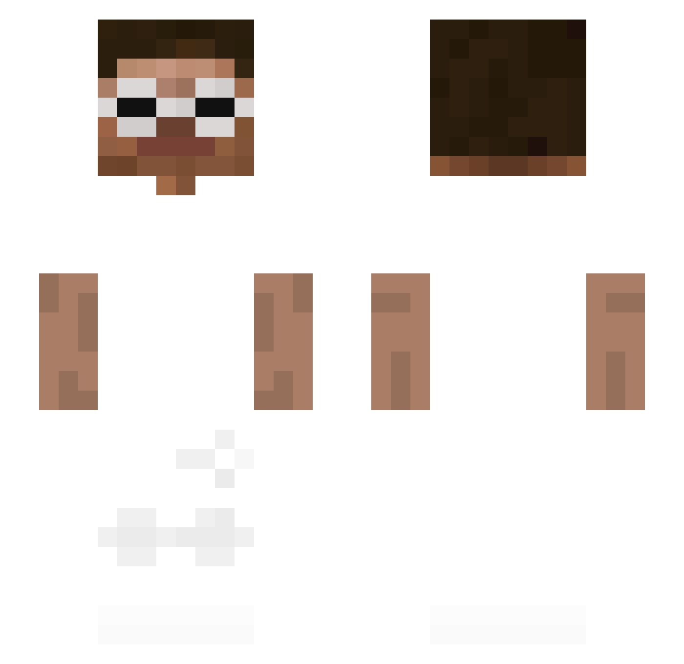Alt4F_ Minecraft skin, front and back view