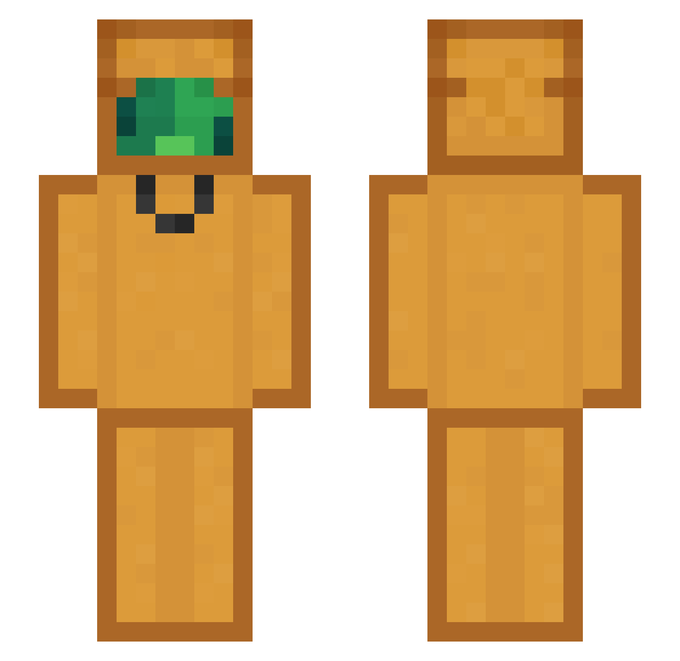 CRISTHIAN_QC Minecraft skin, front and back view