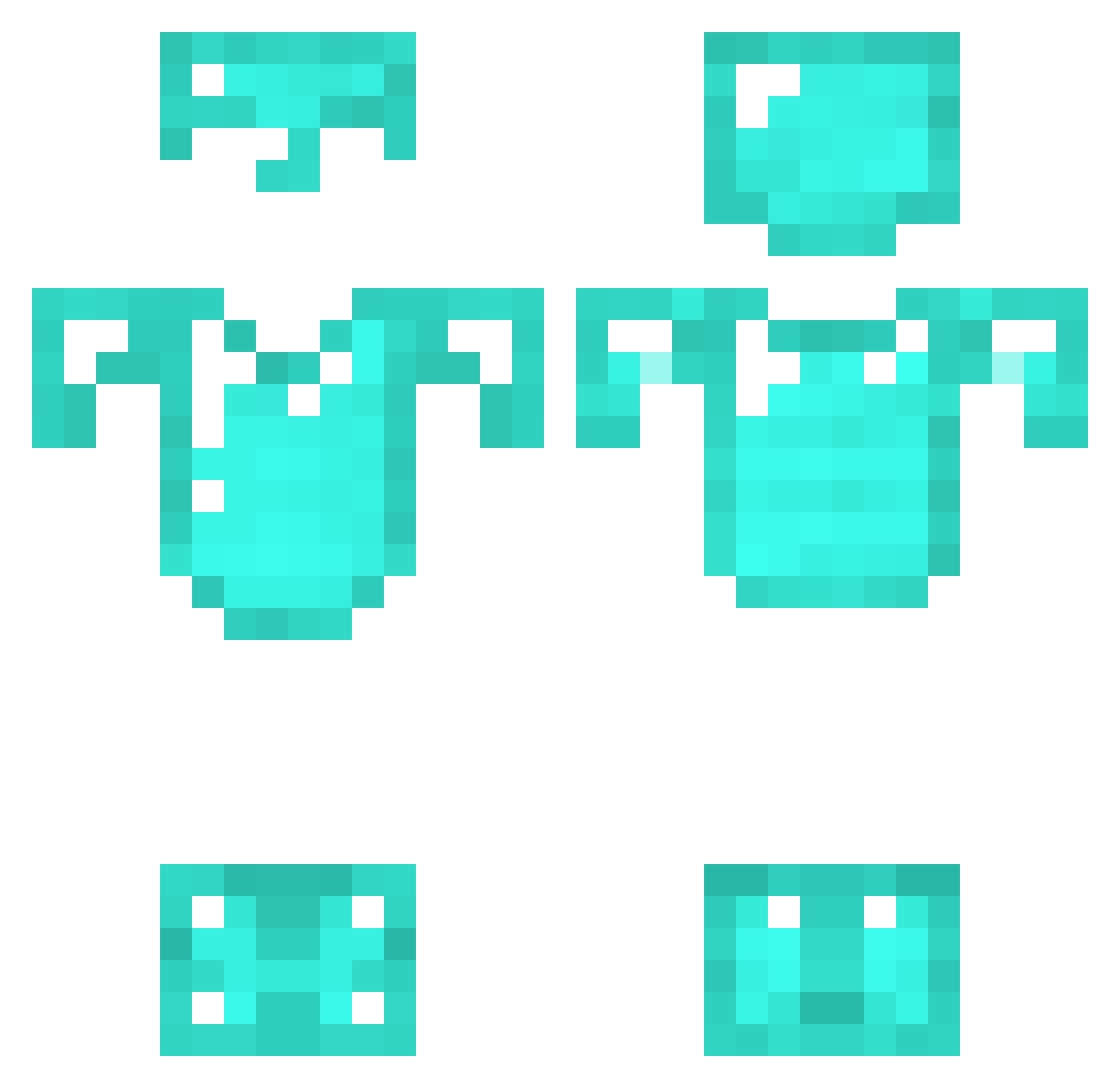 xX8DAVID8Xx Minecraft skin, front and back view