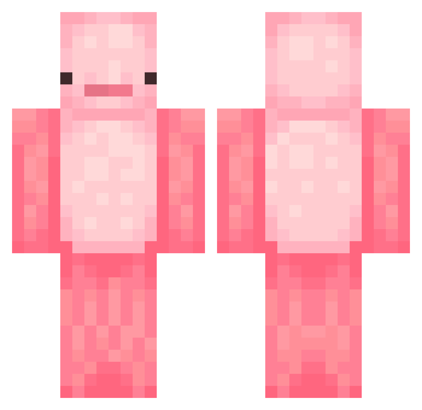 MadRax_ Minecraft skin, front and back view