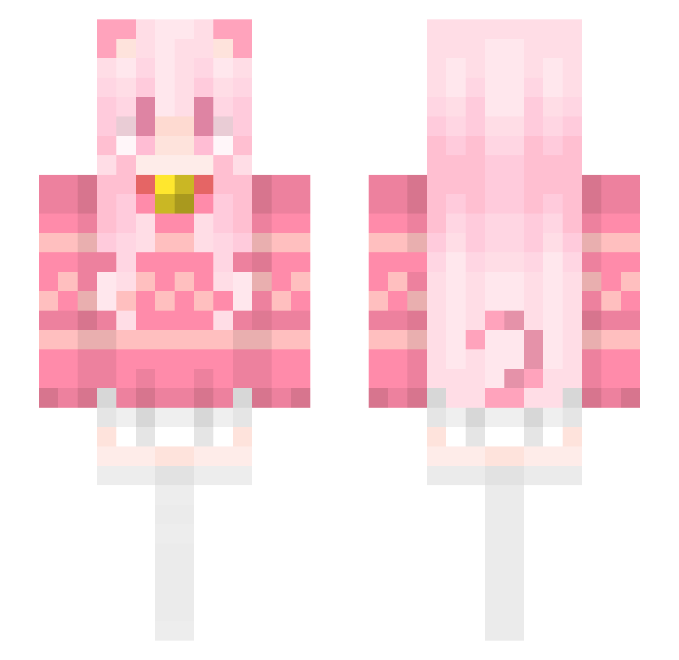 JHMH_cikk Minecraft skin, front and back view