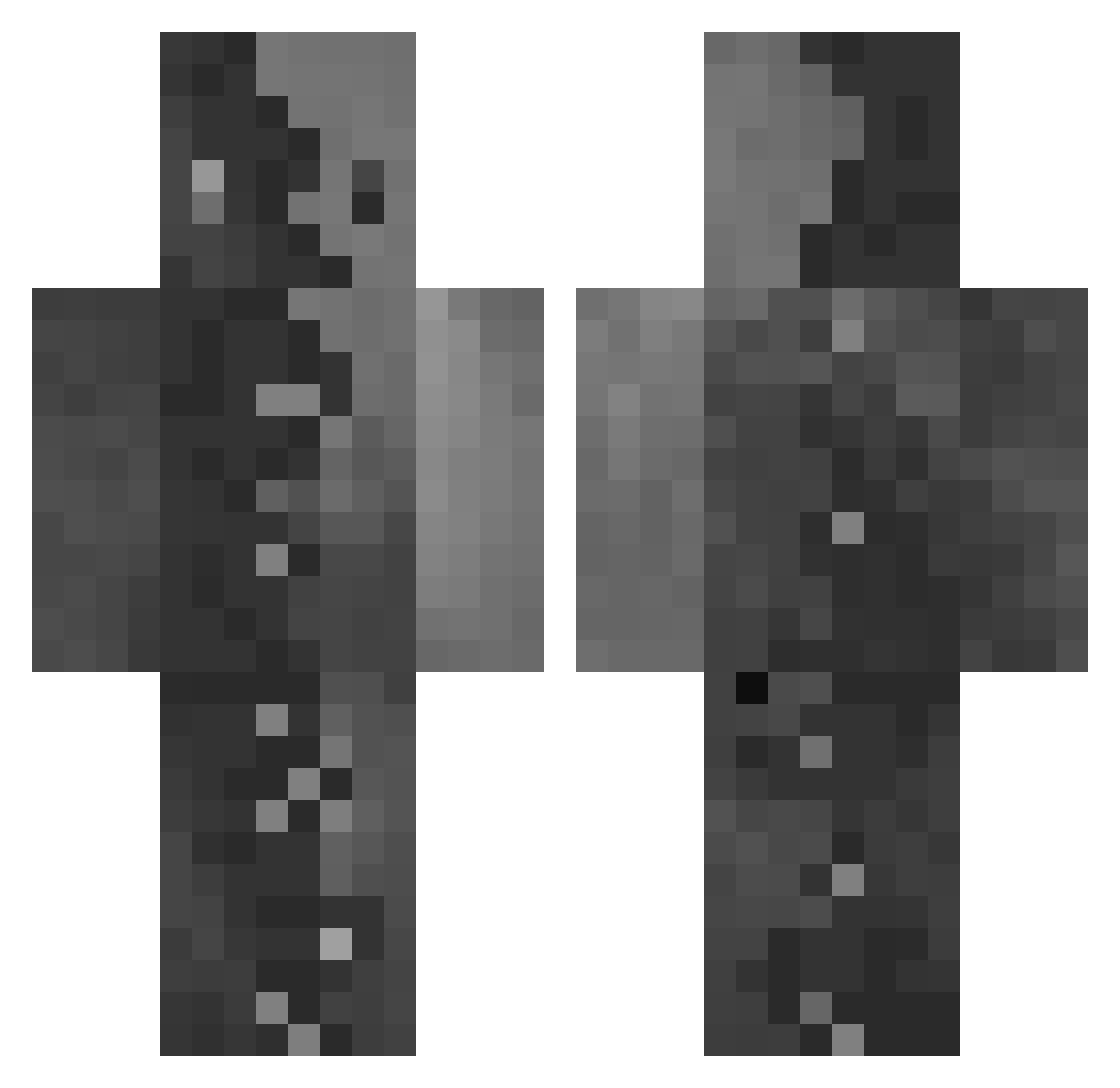 DJsMadProgram Minecraft skin, front and back view
