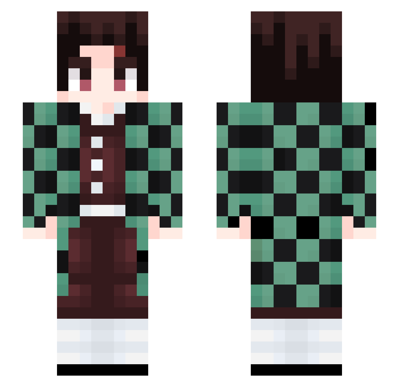 fabE12 - haori Minecraft skin