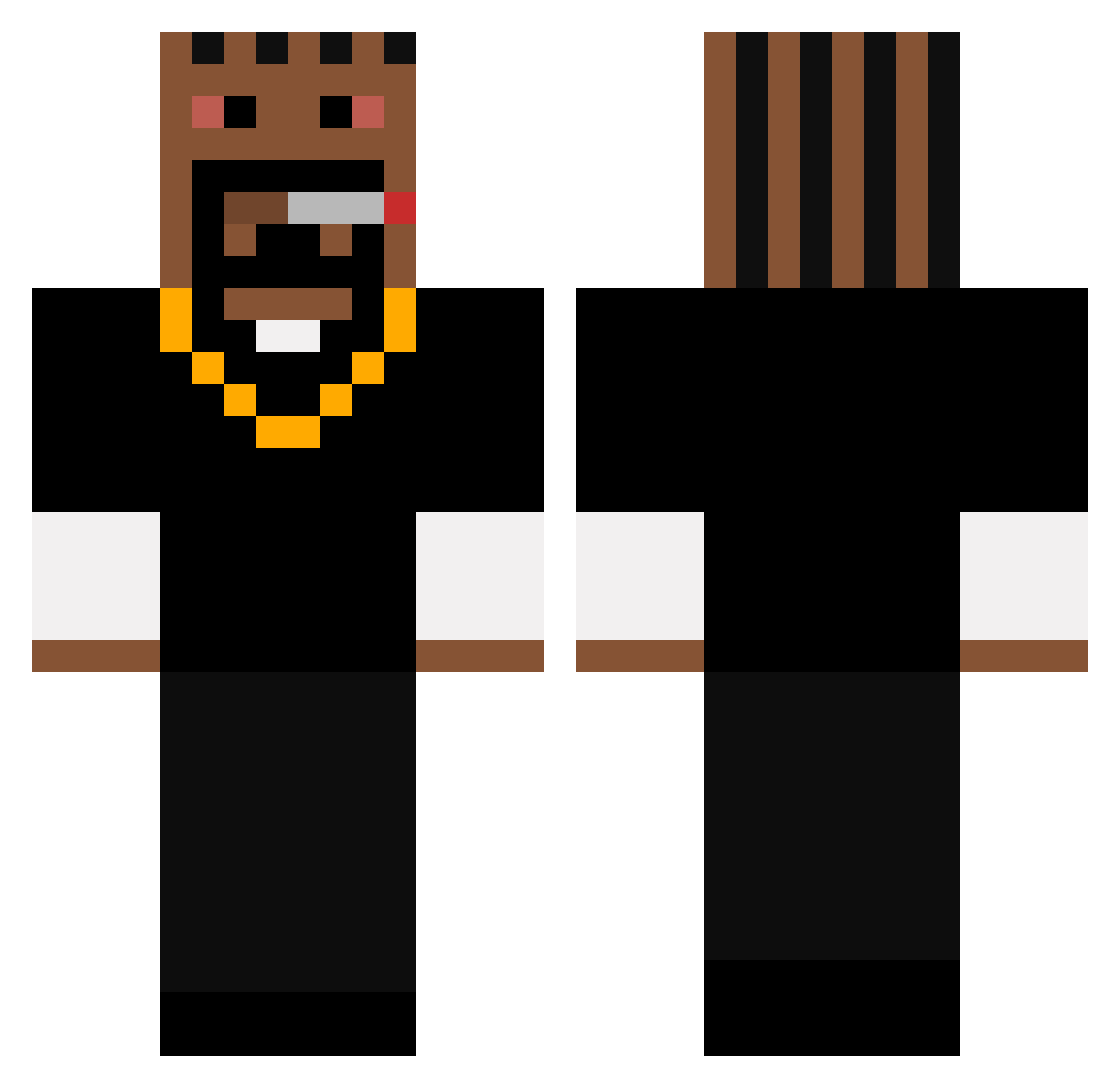 SoWieAufmTs Minecraft skin, front and back view