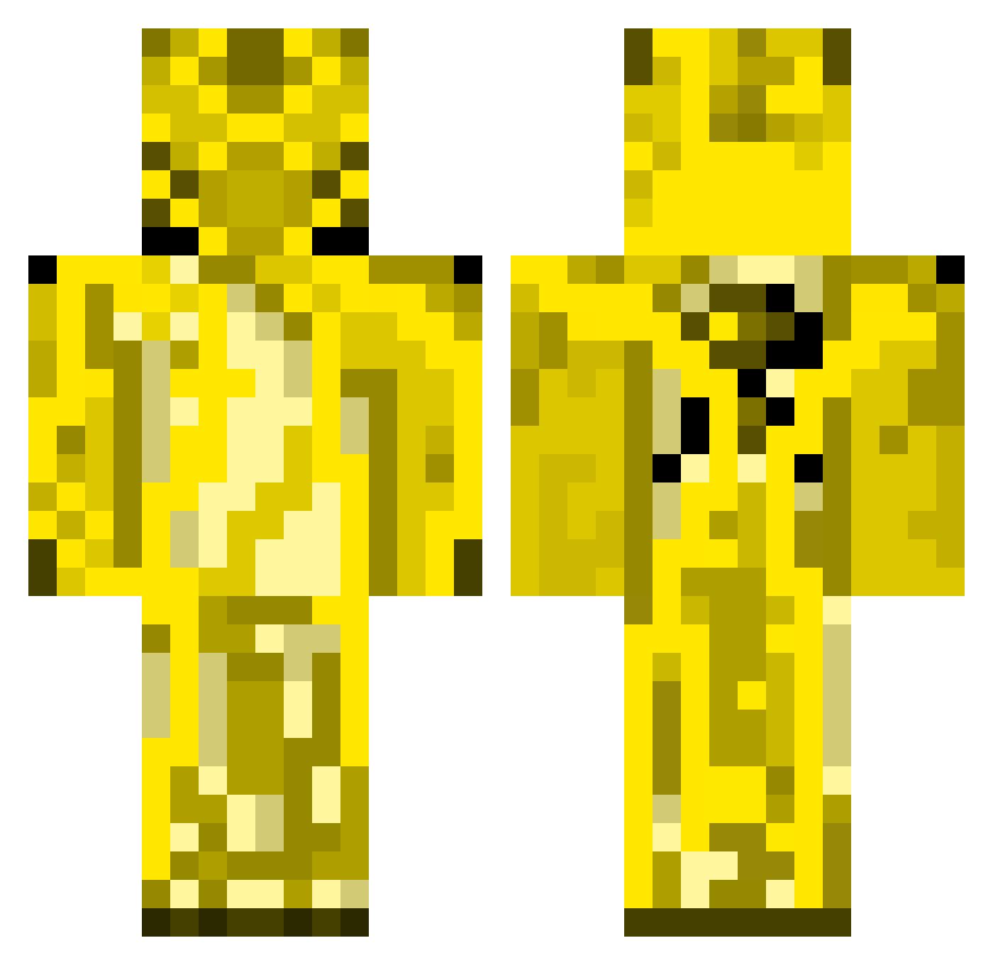 CHIPZ_1 Minecraft skin, front and back view