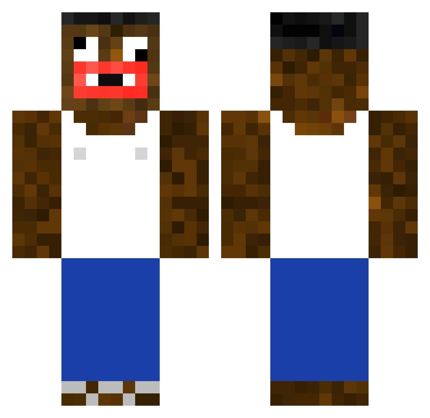 _rennard_ Minecraft skin, front and back view
