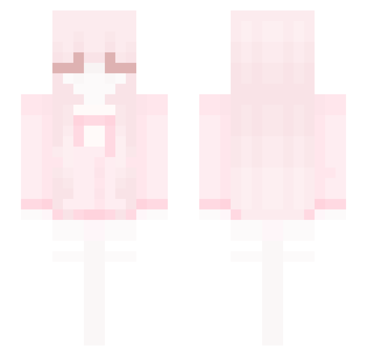 laulaulani Minecraft skin, front and back view