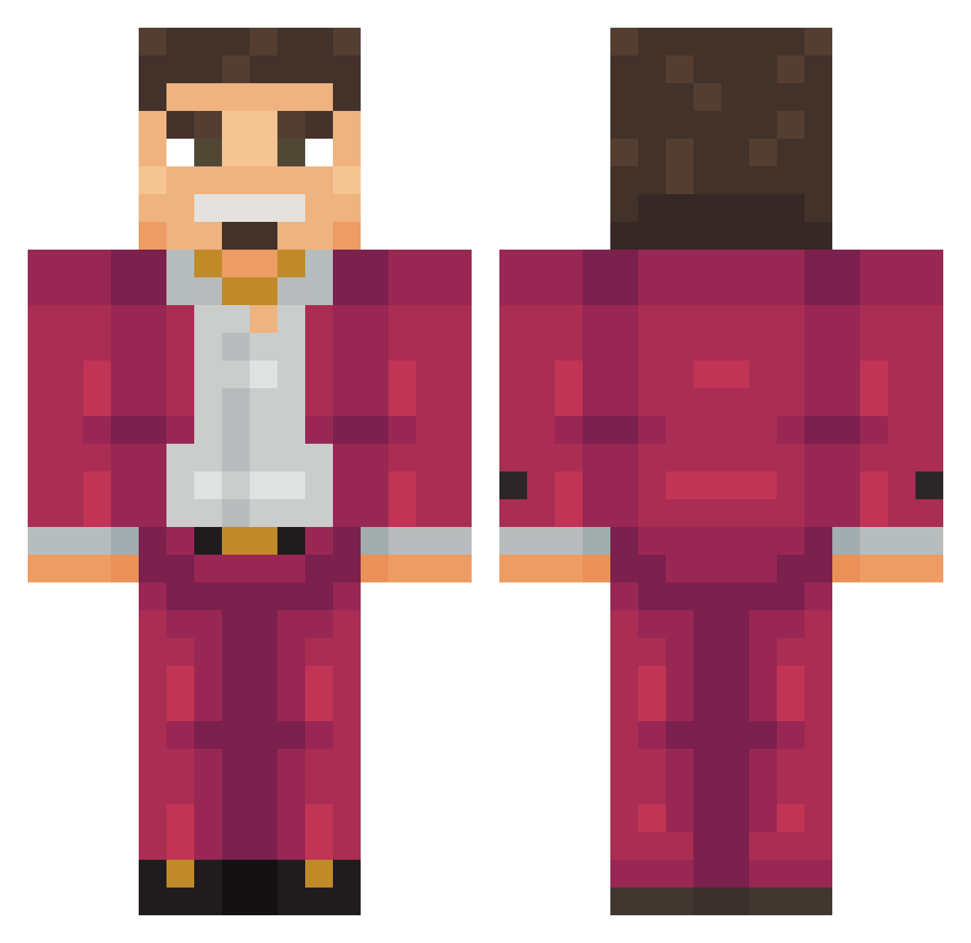 sillyy_billyy Minecraft skin, front and back view
