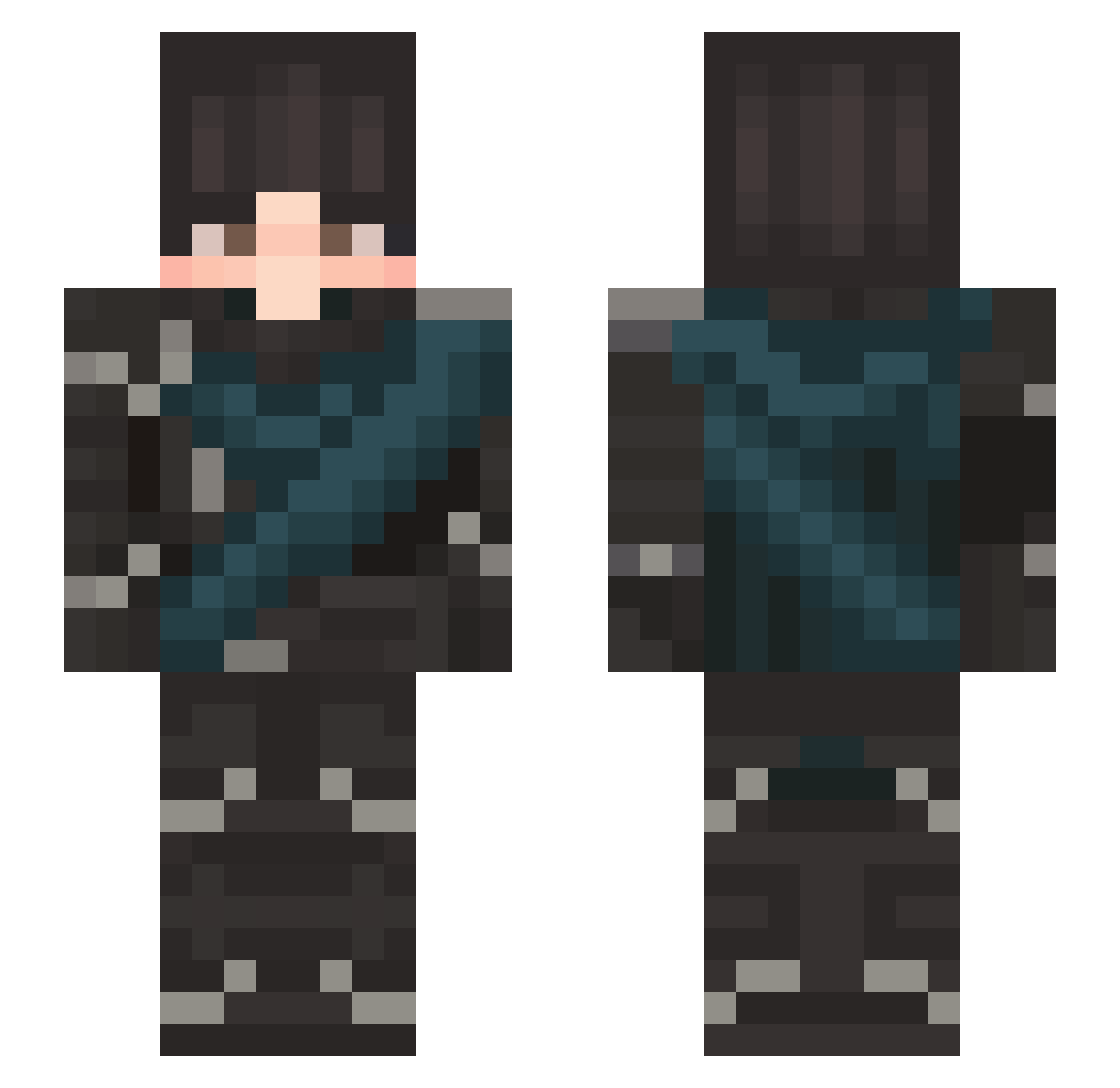 keven_playsss7 Minecraft skin, front and back view
