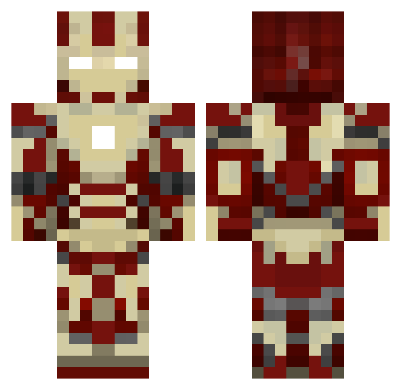 thomas_slv Minecraft skin, front and back view