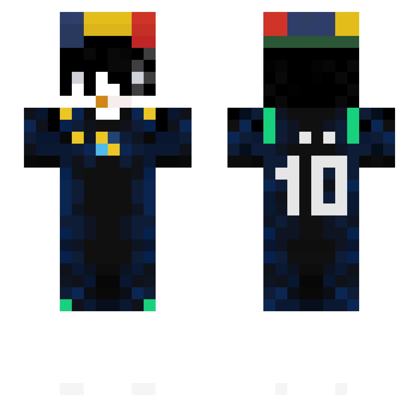 coxinhaloverfwll - number 10 Minecraft skin