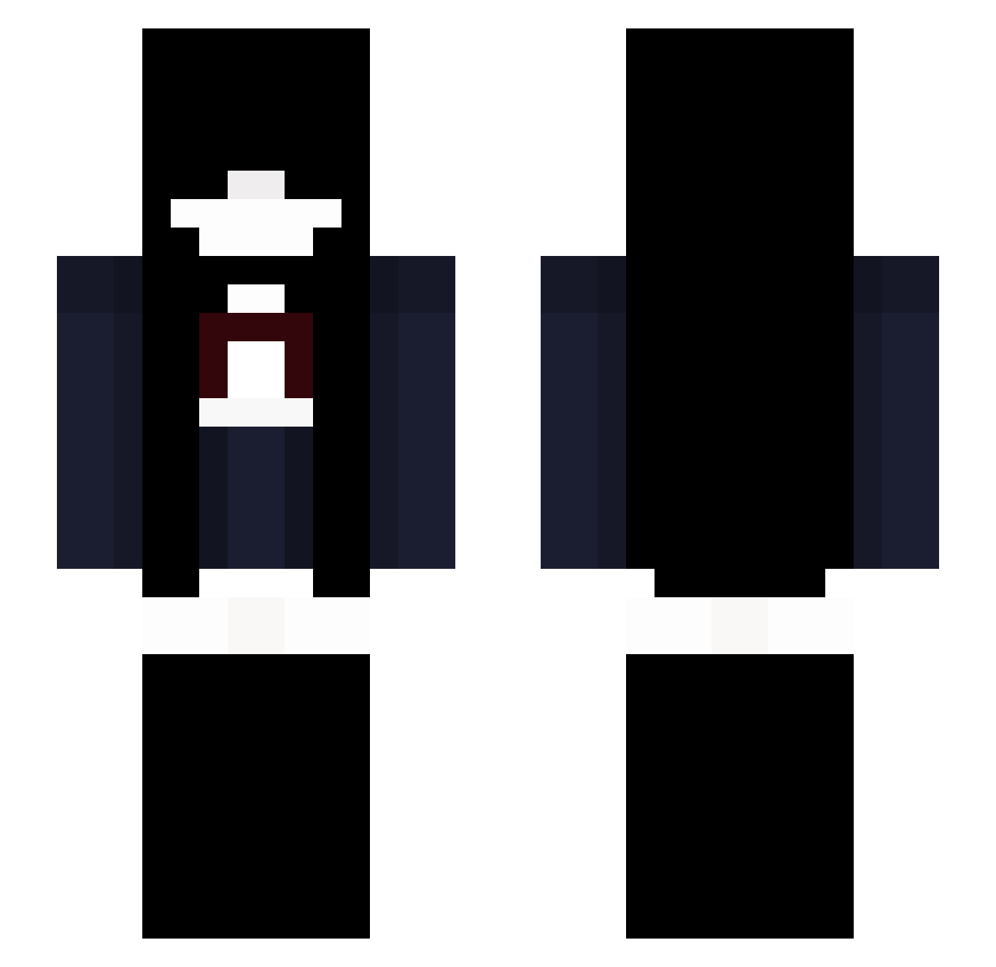 ILY520 Minecraft skin, front and back view
